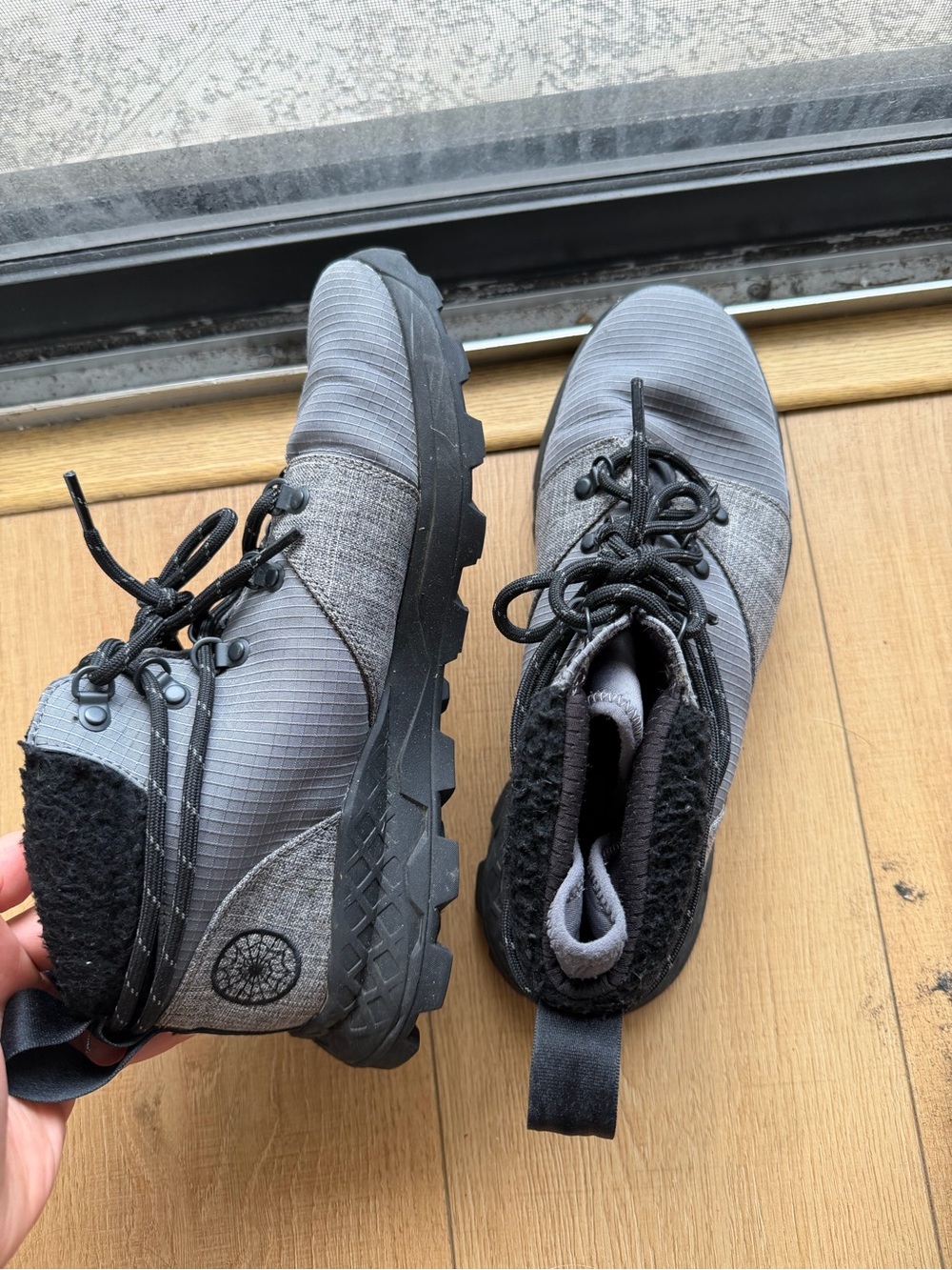 A Timberland x Christopher RÆBURN Brooklyn Fabric Sneaker Boots